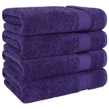American Soft Linen Bekos 100% Cotton Turkish Towels, 4 Piece Bath Towel Set