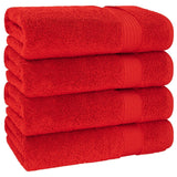 American Soft Linen Bekos 100% Cotton Turkish Towels, 4 Piece Bath Towel Set