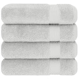 American Soft Linen Bekos 100% Cotton Turkish Towels, 4 Piece Bath Towel Set