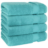American Soft Linen Bekos 100% Cotton Turkish Towels, 4 Piece Bath Towel Set