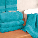 American Soft Linen Bekos 100% Cotton Turkish Towels, 4 Piece Hand Towel Set