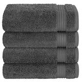 American Soft Linen Bekos 100% Cotton Turkish Towels, 4 Piece Hand Towel Set