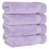 American Soft Linen Bekos 100% Cotton Turkish Towels, 4 Piece Hand Towel Set