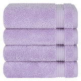 American Soft Linen Bekos 100% Cotton Turkish Towels, 4 Piece Hand Towel Set