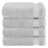 American Soft Linen Bekos 100% Cotton Turkish Towels, 4 Piece Hand Towel Set