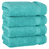 American Soft Linen Bekos 100% Cotton Turkish Towels, 4 Piece Hand Towel Set