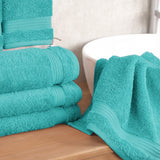 American Soft Linen Bekos 100% Cotton Turkish Towels, 4 Piece Hand Towel Set