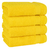 American Soft Linen Bekos 100% Cotton Turkish Towels, 4 Piece Hand Towel Set