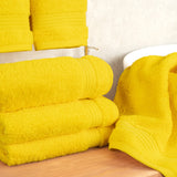 American Soft Linen Bekos 100% Cotton Turkish Towels, 4 Piece Hand Towel Set