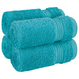 American Soft Linen Bekos 100% Cotton Turkish Towels, 4 Piece Washcloth Towel Set