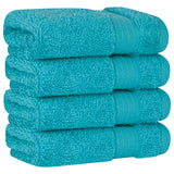 American Soft Linen Bekos 100% Cotton Turkish Towels, 4 Piece Washcloth Towel Set