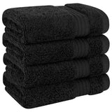 American Soft Linen Bekos 100% Cotton Turkish Towels, 4 Piece Washcloth Towel Set