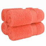 American Soft Linen Bekos 100% Cotton Turkish Towels, 4 Piece Washcloth Towel Set