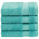 American Soft Linen Bekos 100% Cotton Turkish Towels, 4 Piece Washcloth Towel Set