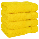 American Soft Linen Bekos 100% Cotton Turkish Towels, 4 Piece Washcloth Towel Set
