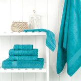 American Soft Linen Bekos 100% Cotton Turkish Towels 6 Piece Bath Towel Set with 18 Different Colors