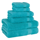 American Soft Linen Bekos 100% Cotton Turkish Towels 6 Piece Bath Towel Set with 18 Different Colors