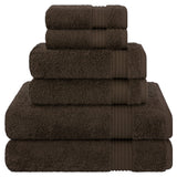 American Soft Linen Bekos 100% Cotton Turkish Towels 6 Piece Bath Towel Set with 18 Different Colors