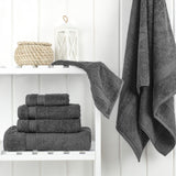 American Soft Linen Bekos 100% Cotton Turkish Towels 6 Piece Bath Towel Set with 18 Different Colors