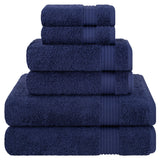 American Soft Linen Bekos 100% Cotton Turkish Towels 6 Piece Bath Towel Set with 18 Different Colors