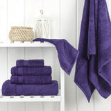 American Soft Linen Bekos 100% Cotton Turkish Towels 6 Piece Bath Towel Set with 18 Different Colors