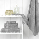 American Soft Linen Bekos 100% Cotton Turkish Towels 6 Piece Bath Towel Set with 18 Different Colors