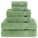 American Soft Linen Bekos 100% Cotton Turkish Towels 6 Piece Bath Towel Set with 18 Different Colors