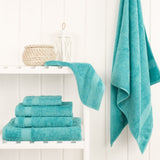 American Soft Linen Bekos 100% Cotton Turkish Towels 6 Piece Bath Towel Set with 18 Different Colors