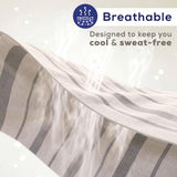 Wholesale 100% Washed Cotton Percale Duvet Cover Set – 200TC Yarn-Dyed Striped Hotel Bedding Set