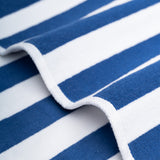 Cabana Striped Premium Beach Towels, Premium Cotton, 30x60 Inches, Soft, Absorbent, Sand Free Swim Towels