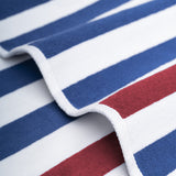 Cabana Striped Premium Beach Towels, Premium Cotton, 30x60 Inches, Soft, Absorbent, Sand Free Swim Towels