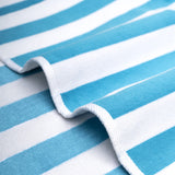 Cabana Striped Premium Beach Towels, Premium Cotton, 30x60 Inches, Soft, Absorbent, Sand Free Swim Towels