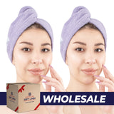 American Soft Linen 100% Cotton Hair Drying Towels for Women, 2 Pack Head Towel Cap - 75 Set Case Pack