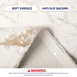 American Soft Linen Emest Bath Rug – 24"x36" Decorative Premium Cotton Bath Mats for Bathroom