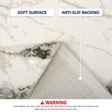 American Soft Linen Emest Bath Rug – 24"x36" Decorative Premium Cotton Bath Mats for Bathroom