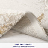 American Soft Linen Emest Bath Rug – 24"x36" Decorative Premium Cotton Bath Mats for Bathroom