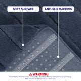 American Soft Linen Katiy Bath Rug – 21x34 Inches Non-Slip Premium Cotton Comfort - Bath Mats for Bathroom
