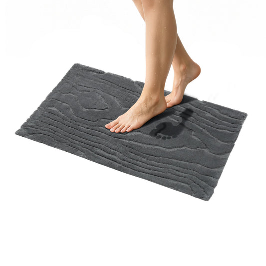 Lovi Cotton Bath Rug 21x34 Non Slip Mat