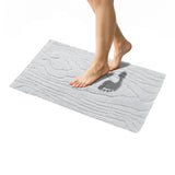 American Soft Linen Lovi Bath Rug – 21"x34" Premium Cotton, Non-Slip Design - Bath Mats for Bathroom