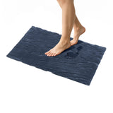 American Soft Linen Lovi Bath Rug – 21"x34" Premium Cotton, Non-Slip Design - Bath Mats for Bathroom