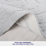American Soft Linen Lovi Bath Rug – 21"x34" Premium Cotton, Non-Slip Design - Bath Mats for Bathroom