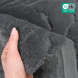 American Soft Linen Lovi Bath Rug – 21"x34" Premium Cotton, Non-Slip Design - Bath Mats for Bathroom