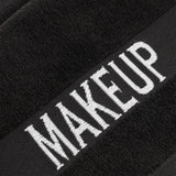 American Soft Linen, Makeup Remover Face Cloth, 100% Cotton Makeup Towels, 4 Packed Face Towels, 12x12 inches, Black - 100 Set Case Pack