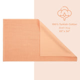 American Soft Linen 100% Cotton Bath Mat Rugs, 20x34 inches Slip Resistant Bottom Base Bath Mats for Bathroom - 35 Set Case Pack