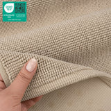 American Soft Linen 100% Cotton Bath Mat Rugs, 20x34 inches Slip Resistant Bottom Base Bath Mats for Bathroom - 35 Set Case Pack