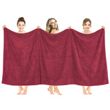 40x80 Inch Premium Bath Sheet OVERSIZED 100% Ring Spun Cotton, Luxury, Maximum Softness, Extra Large Bath Towel