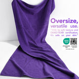 40x80 Inch Premium Bath Sheet OVERSIZED 100% Ring Spun Cotton, Luxury, Maximum Softness, Extra Large Bath Towel