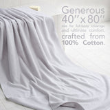 40x80 Inch Premium Bath Sheet OVERSIZED 100% Ring Spun Cotton, Luxury, Maximum Softness, Extra Large Bath Towel