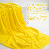 40x80 Inch Premium Bath Sheet OVERSIZED 100% Ring Spun Cotton, Luxury, Maximum Softness, Extra Large Bath Towel