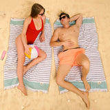 Mediterranean 100% Cotton Turkish Peshtemals, 35" x 60", Modern & Traditional Turkish Bath Towels
